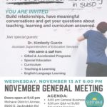 November General Meeting